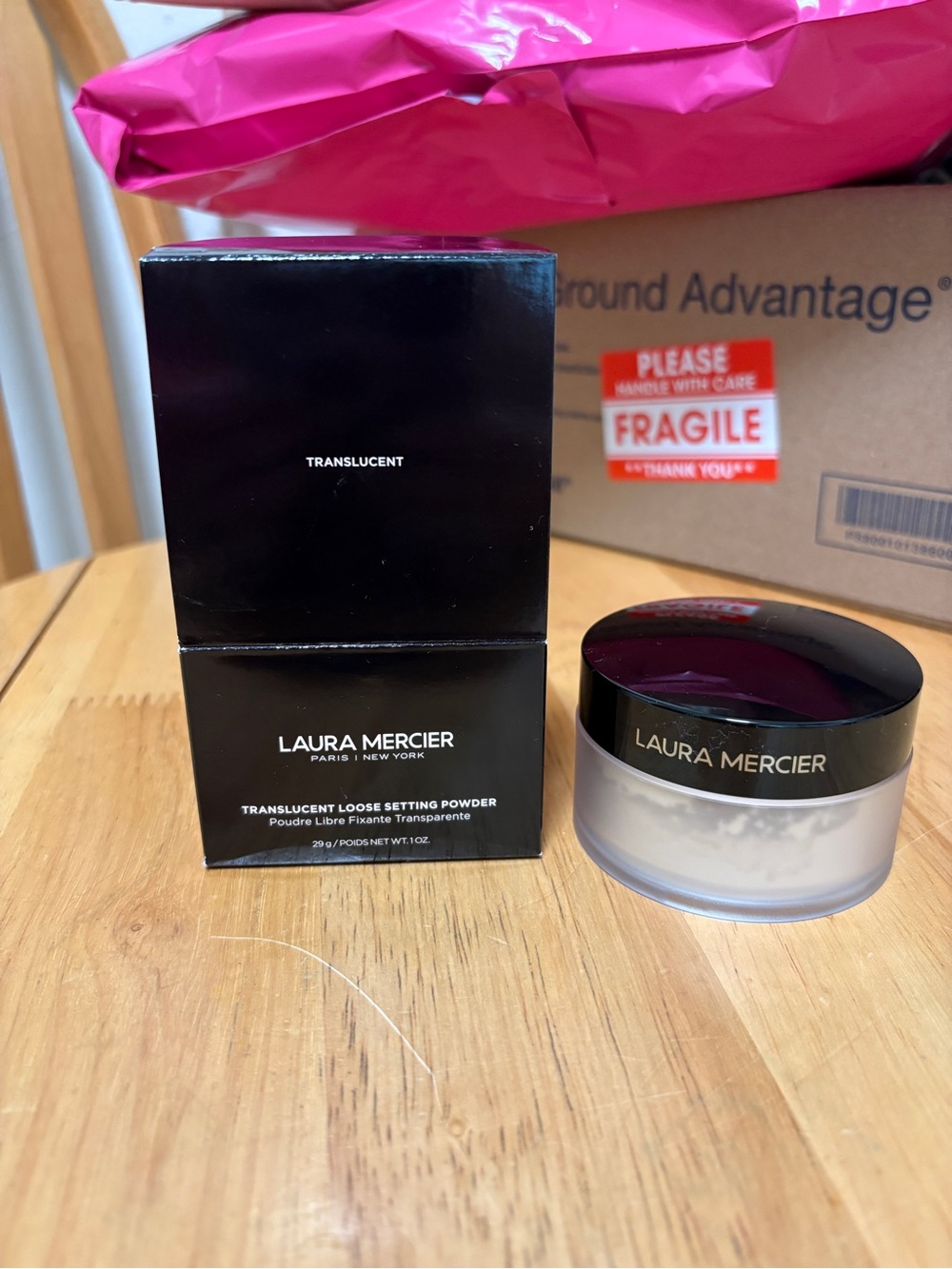Laura Mercier Translucent Loose Setting Powder in TRANSLUCENT, full Sz 1oz, BNIB